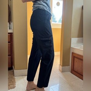 GAP Mid Rise Twill Cargo Pants